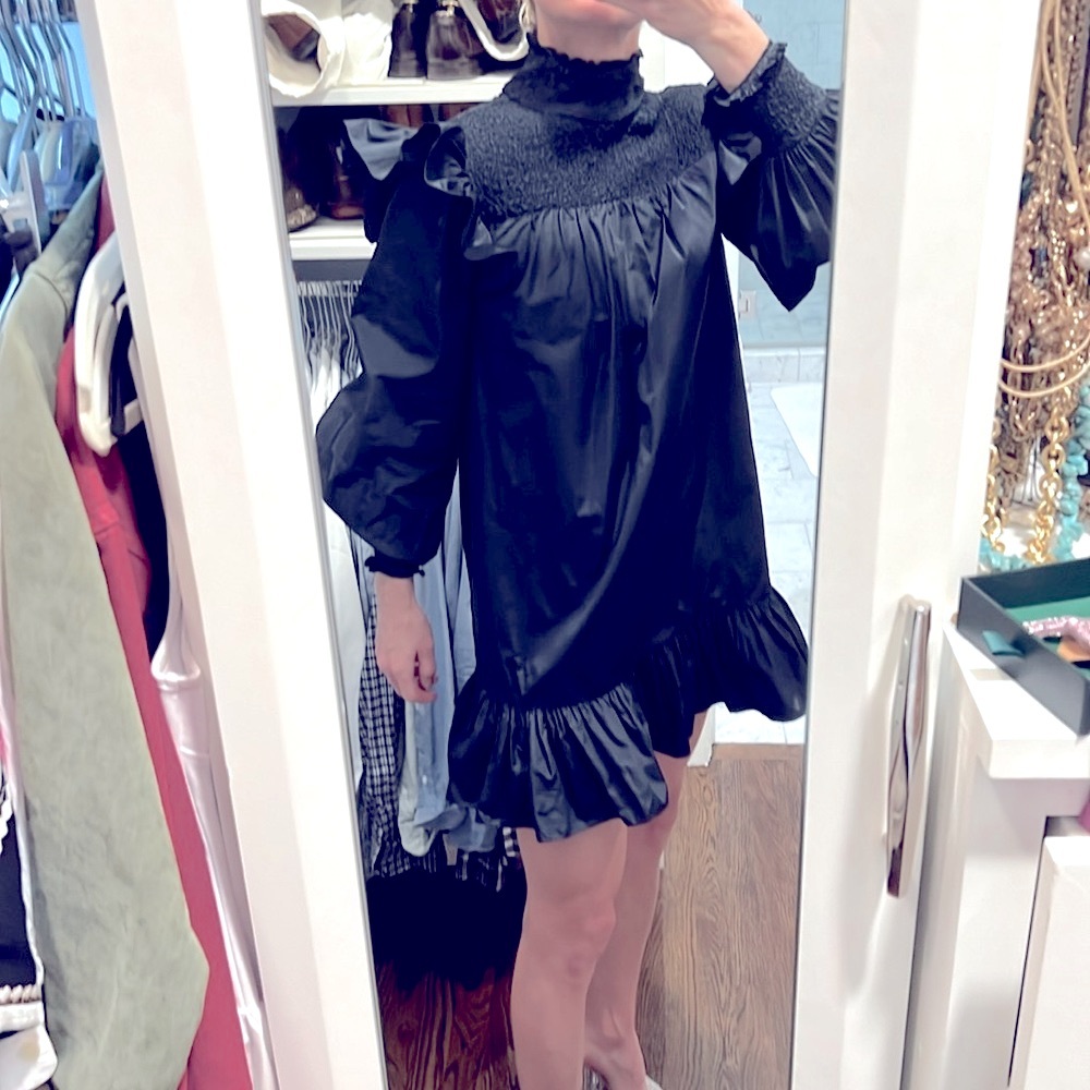 Cinq A Sept Navy Mini Dress